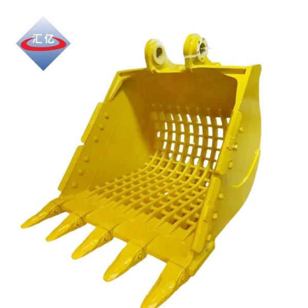 Engineering 7 Cubic Skid Steer Skeleton Rock Bucket compact excavator buckets