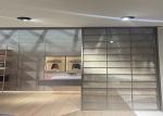 Bronze Color 155cm Metal Mesh Laminated Glass For Glass Door