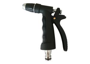 Quality Black Color Metal Water Spray Gun , Metal Garden Hose Spray Gun High Reliability wholesale