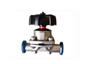 Quality 1/4'' Hygienic Diaphragm Valve , SP-4M AISI-316L SS Manual Operated Valve wholesale