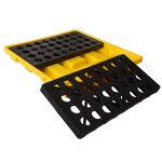 2 4 Drum Plastic Spill Containment Pallet Polyethylene Plastic Bunded Pallets