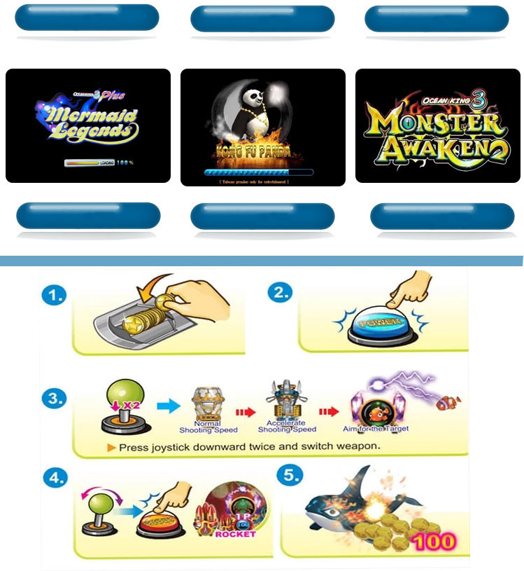 Fish Pinball Game Machine Ocean King 4 Plus Godzilla Vs Kong