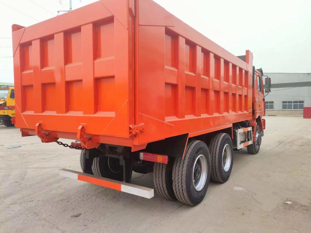 High Load Capacity Red Shacman 6*4 F3000 Dump Truck Heavy Dump Truck