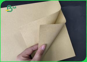 Quality FSC 80g 250gsm 350gsm Natural Brown Color Kraft Paper Rolls Eco - Friendly wholesale