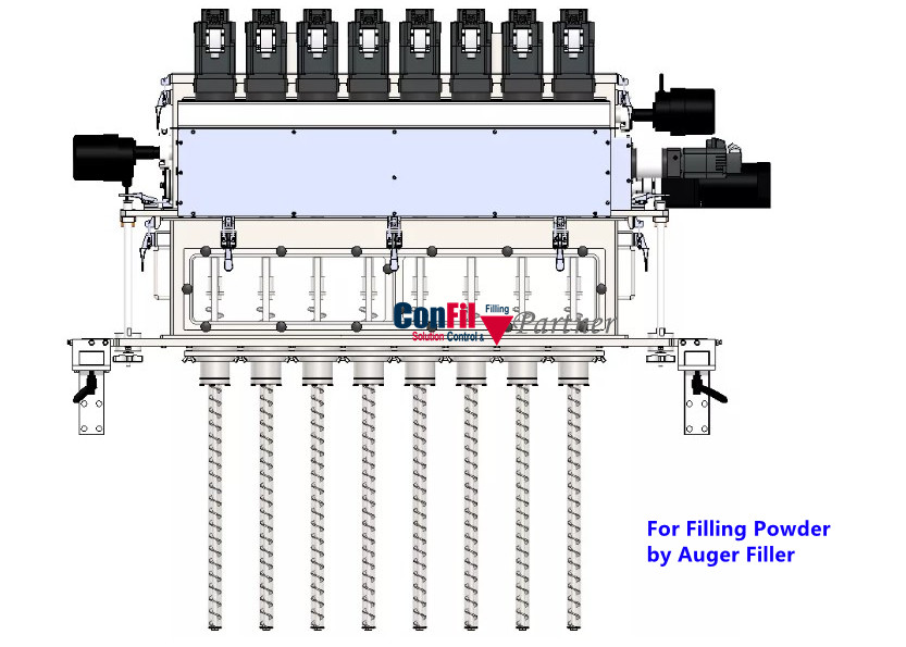 Vertical Stickpack Packaging Machine 4 Lanes For Powder Granular Liquid