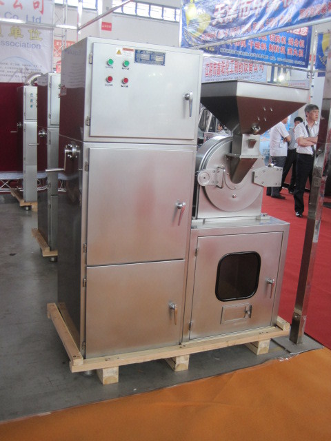 Dried Leaf / Corn Grinding Mill Machine , Automatic Spices Powdering Machine