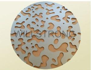 Quality High Strength Perforated Aluminum Vineer Ceiling Tiles 3 - 6mm Thickness wholesale