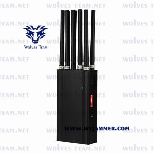 Quality Handheld 14 antenna Signal Jammer Mobile Phone GSM CDMA 3G 4G 5G 315/433MHz WIFI GPS Blocker 30 meters wholesale