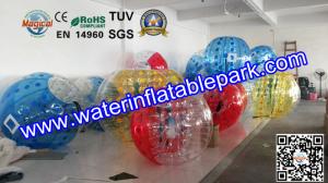Quality Funny Inflatable Body Bumper Ball Games , Fierce Loopy Ball Soccer wholesale