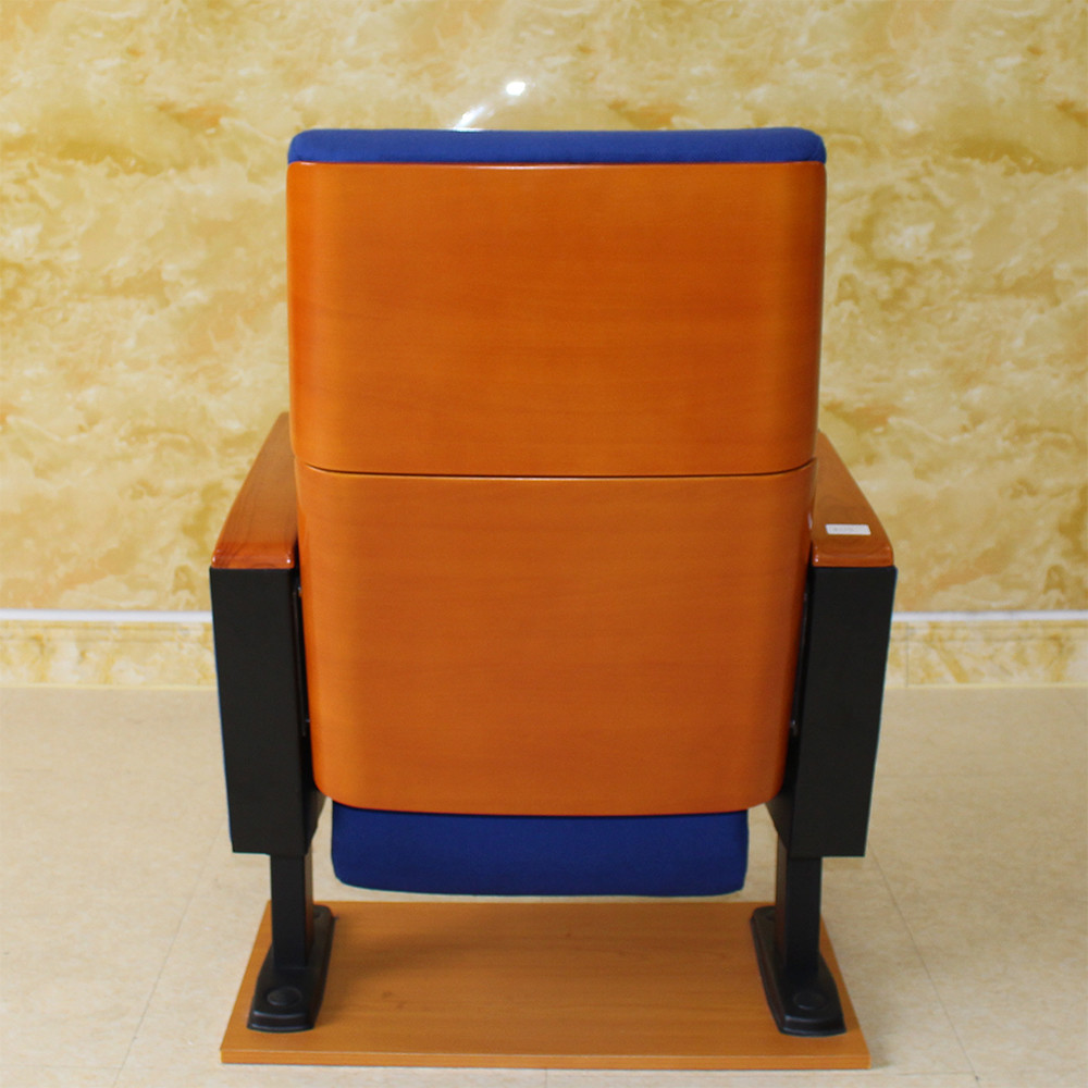 Steel Thickness 2.2mm Folding Cinema Seats , OEM Waterproof Church Auditorium Chairs