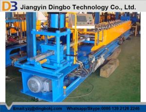 Quality Galvanized Steel Rack Roll Forming Machine , Shelving Box Beam Roll Forming Equipment wholesale