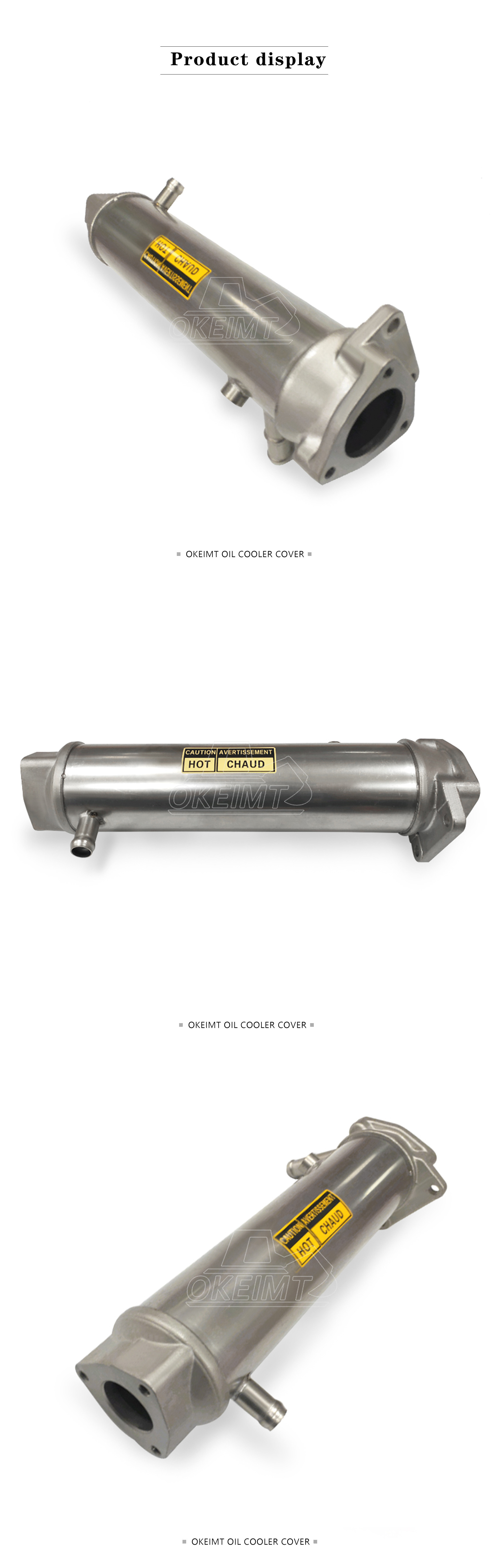 8-98030525-1 New 4LE2 EGR Cooling Pipe For Isuzu Excavator Diesel Engine