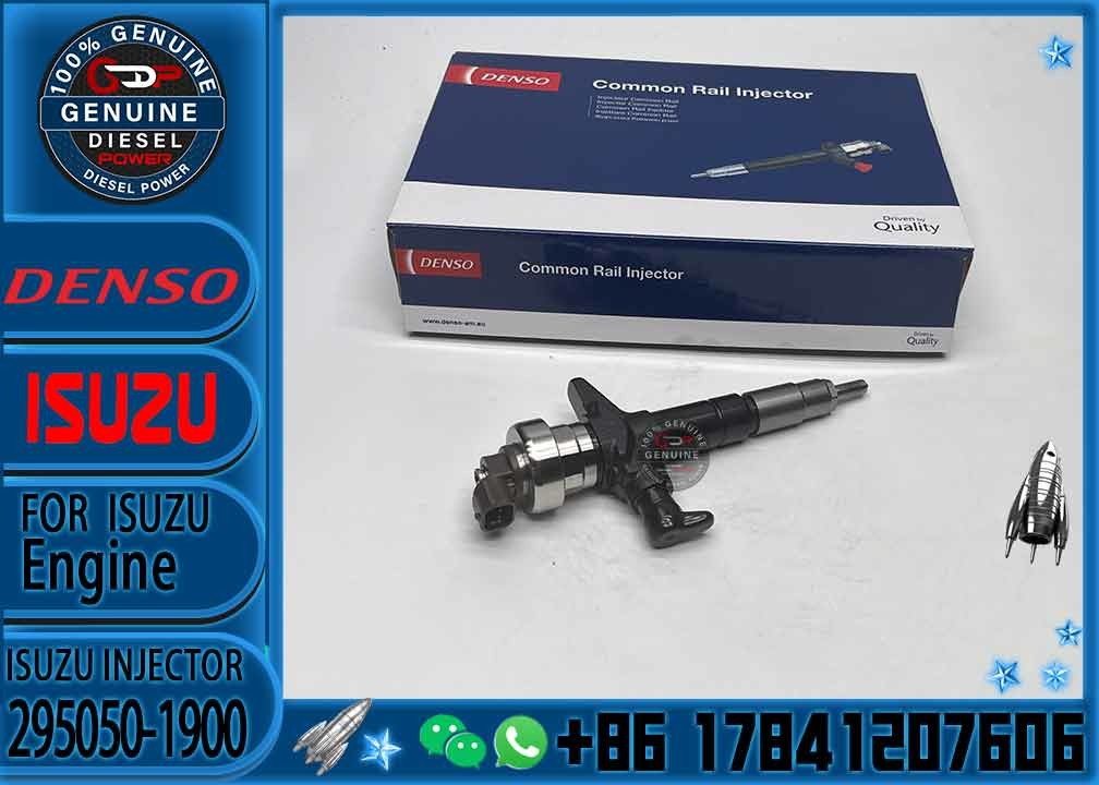 Genuine Brand New Common Rail Diesel Fuel Injector 295050-1900 295050-0910 295050-0911 295050-0912 8982601090 8981595831