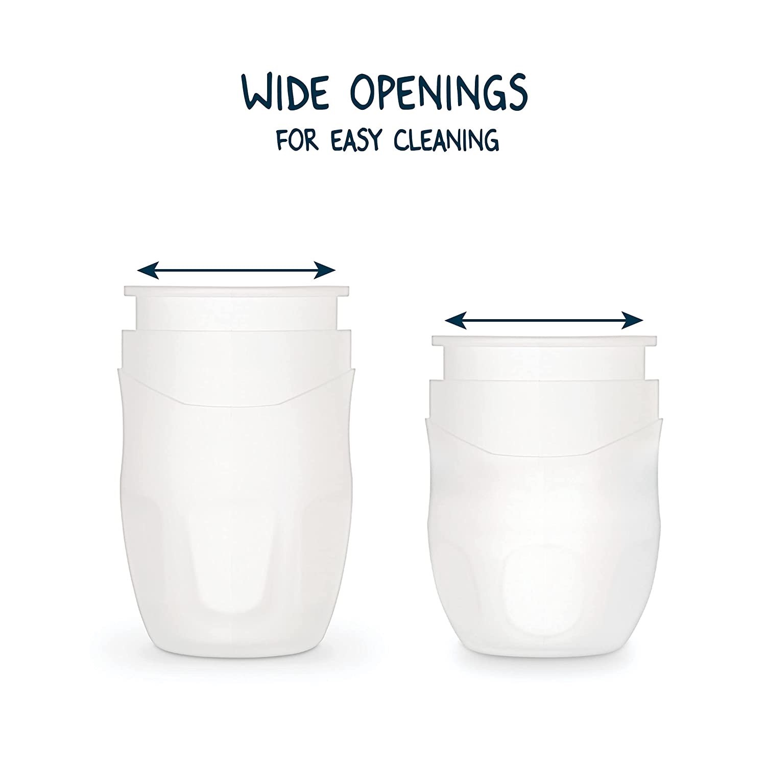Harmless Durable Silicone Squeeze Feeder , Multipurpose Silicone Dispensing Spoon