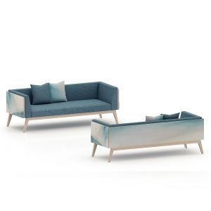 Quality Armrest Fabric Modern Commercial Sofa wholesale