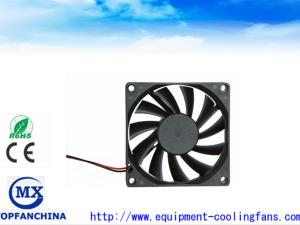 Quality 80mm DC 5V 12V 24V 10mm Thick CPU Cooling Fan Industrial 80 x 80 x 10mm wholesale