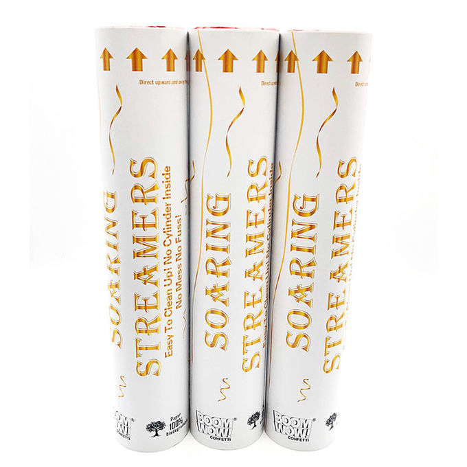 White 25*5cm Party 9505900000 Soaring Streamer