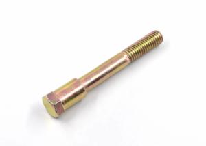Quality Yellow Zinc Plated Custom Screws Bolts Stainless Hex Bolts With Round Neck wholesale