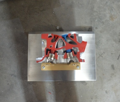 Workshop Automotive Training Equipment Cylinder Head Dissection Model