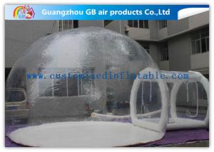 Quality Transparent PVC Inflatable Lawn Tent Bubble Clear Dome Tent for Camping wholesale