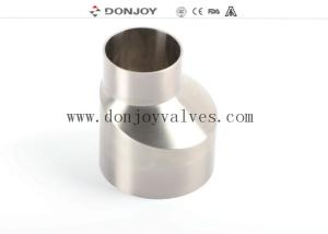 Quality Sanitary Eccentric Reducer / BPE Reducer / SS316L Stainless Steel Reducer wholesale