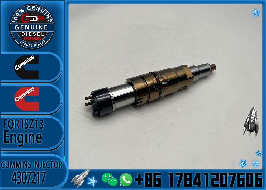 Common Rail High Pressure Engine Fuel Injector 4307217 2894920 2031836 1874425 1881565 1933613 2086663 For Cummins ISX15 QSX15