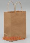 Promotional paper bag in fancy paper and foil logo, Fashion gift paper bag with