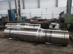 Forged Large Shaft Machining Carbon Steel Anodized Transmission Spline