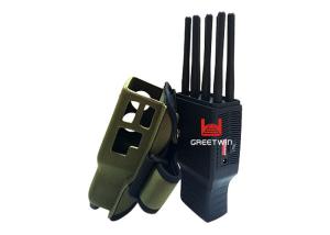 Quality 5.5W Military Sheath Pocket Cell Phone Jammer / Portable Cell Phone Jammer wholesale