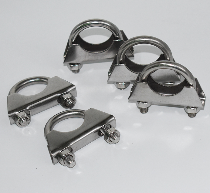 GB Standard Steel Performance Exhaust Pipe U-bolt Clamps for Industrial Applications ANSI/ASME