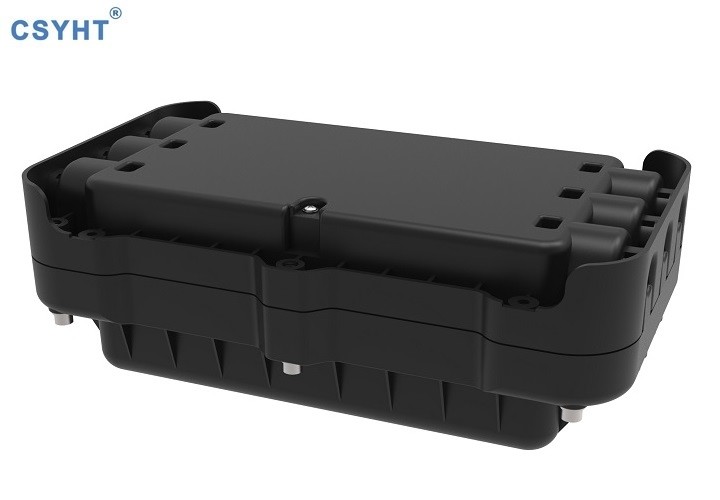 ISO FTTX Inline Horizontal Splice Enclosure 144 Fusion Connecting