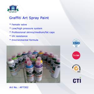 Quality Multi Colors 400ml Art Graffiti Spray Paint For Wall / House Decoration wholesale