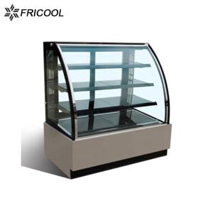 Quality Stainless Steel 304 Refrigerated Deli Case Bakery Display 400L wholesale