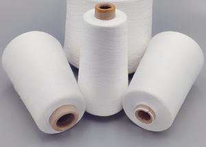 Quality Air Knot Raw White Polyester Sewing Thread 50/2 50/3 No Knots Z Twist wholesale