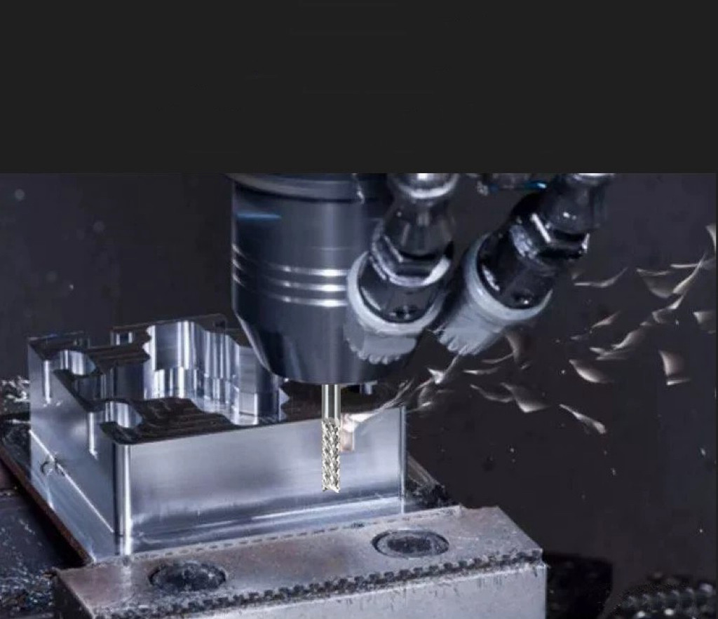 CNC Corn Milling Cutter Coating Tungsten Steel Chamfering Alloy Grinding Head Engraving