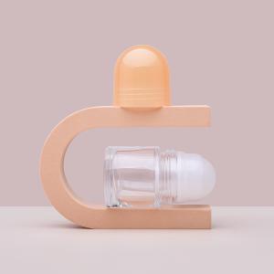 Quality 50ml Glass Roller Ball Bottles Perfume Clear Customized Label wholesale