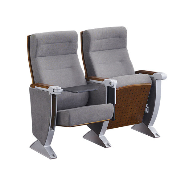 Plywood Cover MDF Tablet Folding Auditorium Chairs For Music Hal