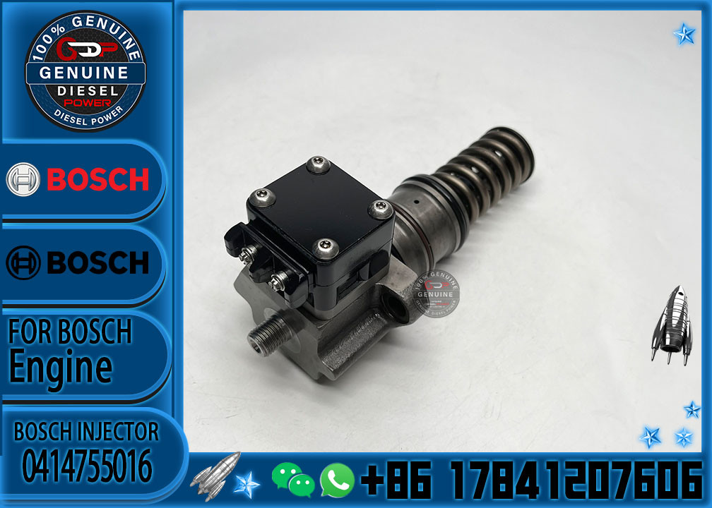 Fuel injector 0986445012 0414755016 0414755017 9074627 1435558 Compatible with Common Rail Fuel Injector