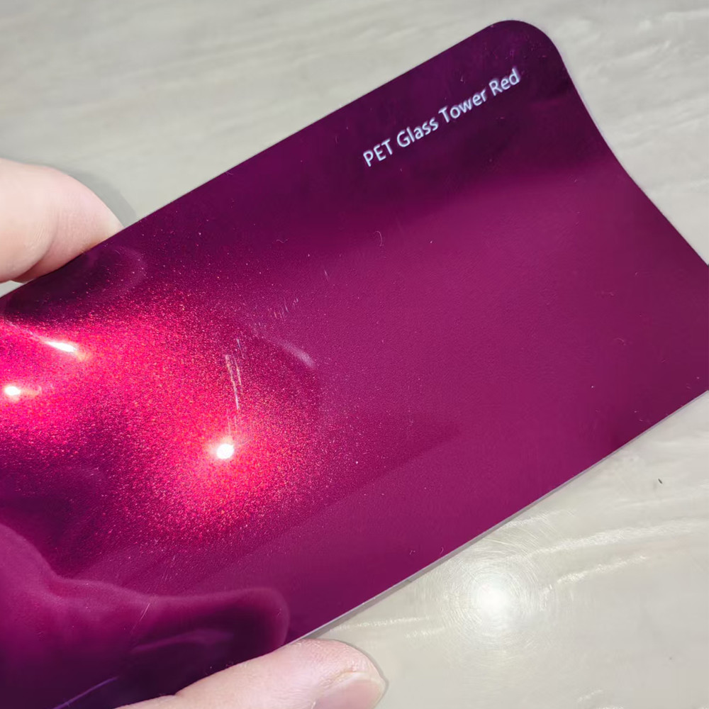 UV Protection Car Color Changing Film PET Anti Scratch Corrosion Proof Dry Apply