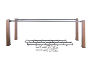 Quality wood Lower limb walking training apparatus for old people outdoor fitness wholesale