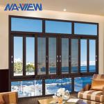 Heat insulation Modern Sliding Window AS 2208 glass for Office