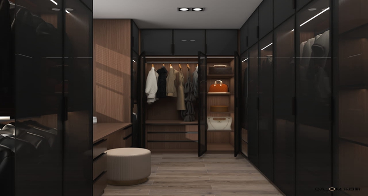 Customized Wardrobe for Home Bedroom Set Furniture in Modern and Customized Design