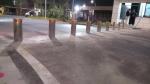 Mirror Polished Contemporary 304L Metal Bollard Barrier