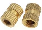 M6 Brass Round Knurled Thumb Nuts For Screw Bolts Female Hardware