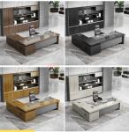 Luxury Boss Executive Wooden Modern Furniture Desk Office Table