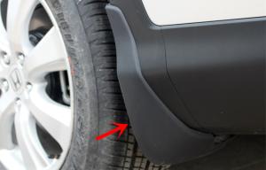 Quality Dedicated Mud Guards for HONDA CR-V 2012 , Nalgene Splash Guard for car wholesale