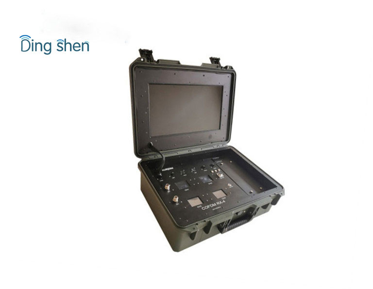 4 Channels COFDM Wireless Portable Diversity HD Resolution UAV Video Receiver