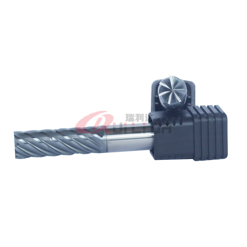 Chip Splitter 7 Flutes End Mill AlTiCrN Coating