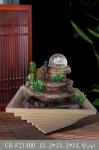 Tortoise Glass Ball Water Decoration Indoor