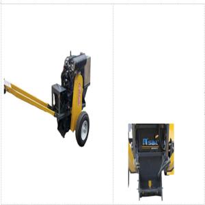 Quality Asphalt Pavement Cutting Machine , 12V 25HP Concrete Road Saw wholesale